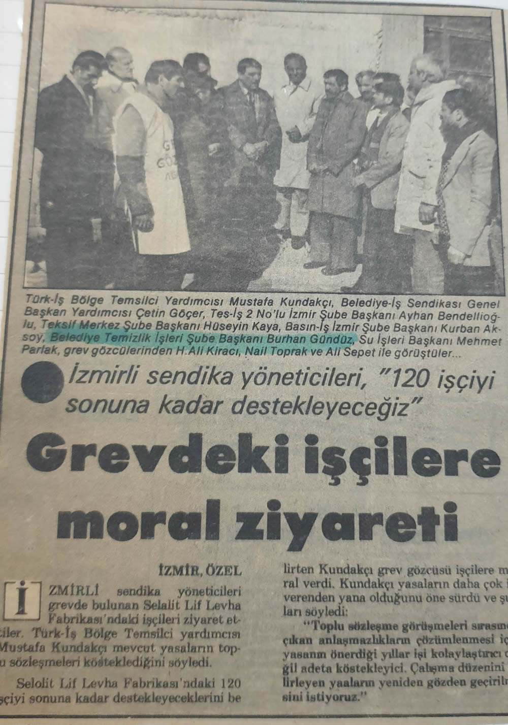 Burhan Gündüz - Gazete Haberleri