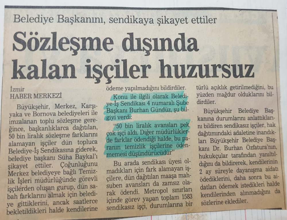 Burhan Gündüz - Gazete Haberleri