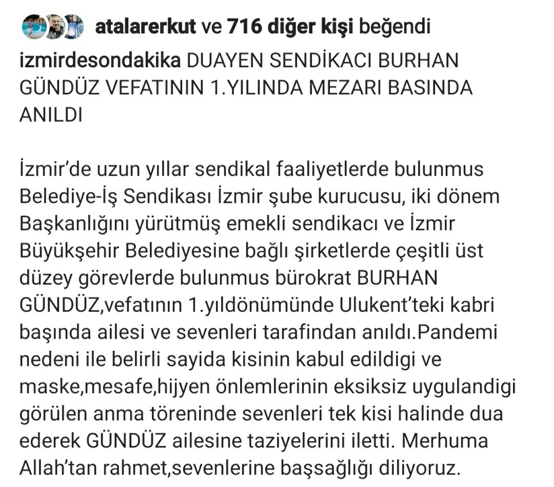 Burhan Gündüz - Gazete Haberleri